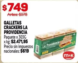 La providencia - CRACKERS LA PROVIDENCIA