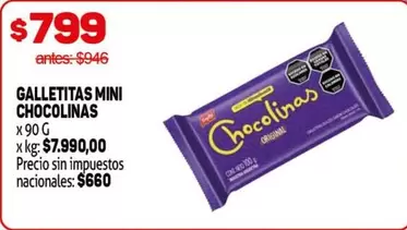 chocolinas - GALLETITAS MINI