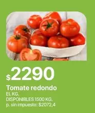 Redondo - Tomate redondo