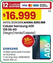 Samsung - Celular  A06