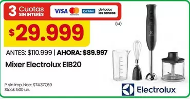 Electrolux - Mixer EIB20