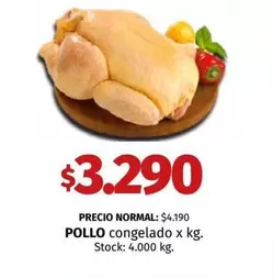 X$ - POLLO congelado x kg