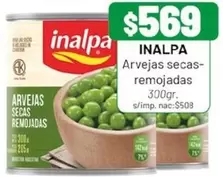 Inalpa - Arvejas secas- remojadas