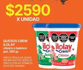 Ilolay - QUESOS CREM ILOLAY