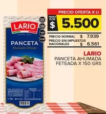 Lario - PANCETA