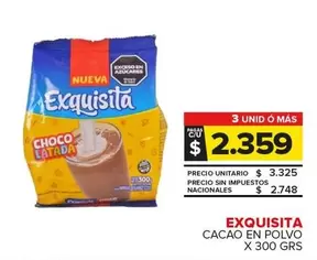Exquisita - CACAO EN POLVO
