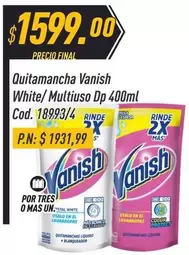 Vanish - Quitamancha