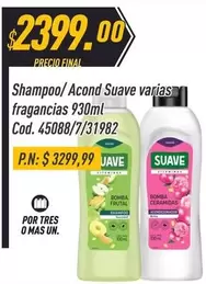 Suave - Shampoo/Acond varias fragancias