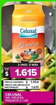 Celusal - SAL GRUESA