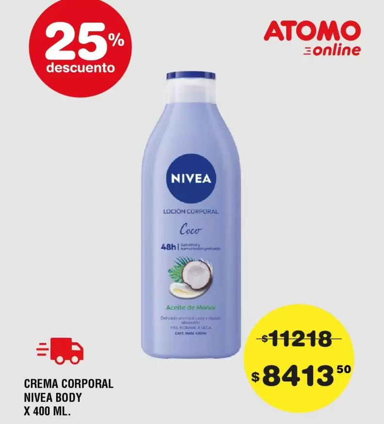 Nivea - CREMA CORPORAL NIVEA BODY
