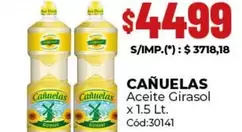 cañuelas - Aceite Girasol