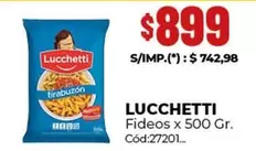 Lucchetti - Fideos x 500 Gr.