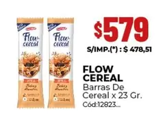 Flow - Barras De Cereal x 23 Gr.