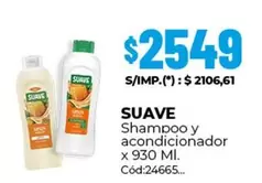 Suave - Shampoo y acondicionador