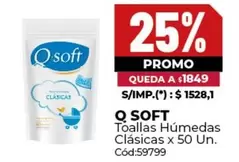 X$ - Toallas Húmedas Clásicas x 50 Un. Cód:59799