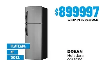 Drean - Heladera Cod86526