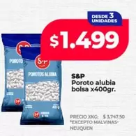 S&P - Poroto alubia