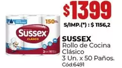Sussex - Rollo de Cocina Clásico