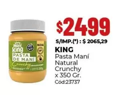 King - Pasta Maní