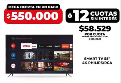 SMART TV 55"