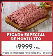 X$ - PICADA ESPECIAL DE NOVILLITO