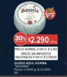 Bavaria - QUESO AZUL HORMA