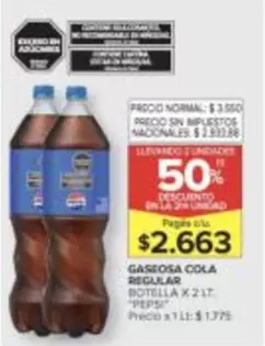 Pepsi - GASEOSA COLA REGULAR