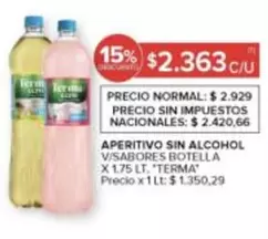 Terma - APERITIVO SIN ALCOHOL