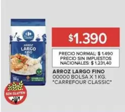 Carrefour - ARROZ LARGO FINO