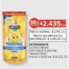 Magistral - DETERGENTE