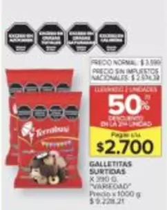 Surtidas - GALLETITAS SURTIDAS