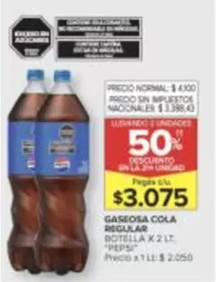 Pepsi - GASEOSA COLA REGULAR