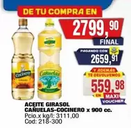 Cocinero - ACEITE GIRASOL