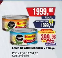 Marolio - LOMO DE ATUN x 170 gr.