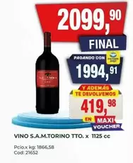 X$ - S.A.M.TORINO TTO. x 1125 cc