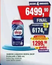 Skip - JABON LIQUIDO ROPA