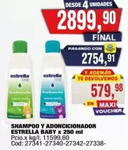 Estrella - SHAMPOO Y ADONCICIONADOR