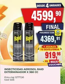 Raid - EXTERMINADOR X 360 CC