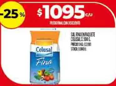 Celusal - SAL FINA ENPAQJETE
