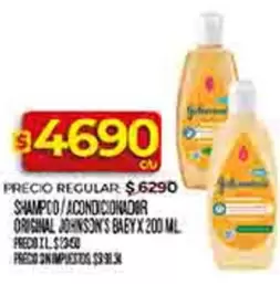 Johnson's - SHAMPOO/ACONDICIONADOR