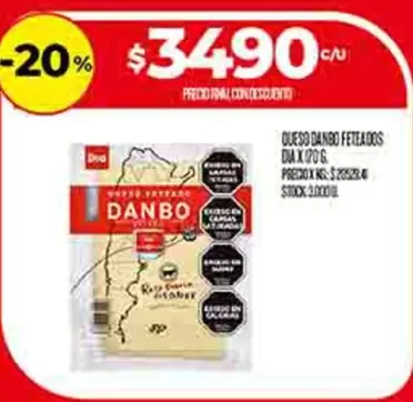 QUESO DANBO FETEADOS