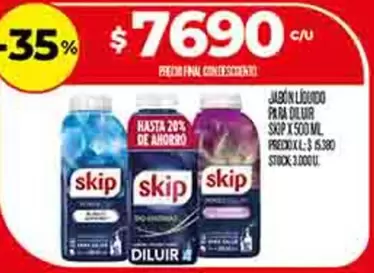 Skip - JABON LIGUIDO PARA DILUIR