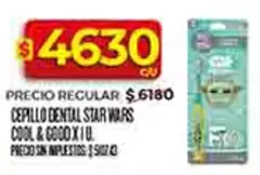 Star - CEPILLO DENTAL STAR WARS COOL & 6000 X 1 U