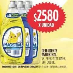 Magistral - DETERGENTE MAGISTRAL