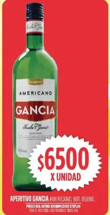 Gancia - APERITIVO