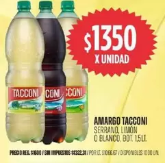 Tacconi - AMARGO TACCONI