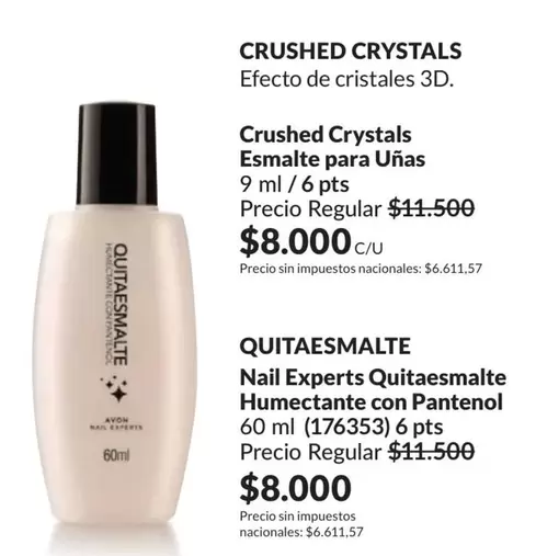 Efecto - Crushed Crystals Esmalte para Uñas