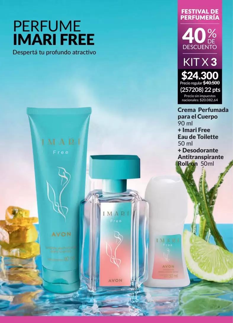 Avon - KIT X 3