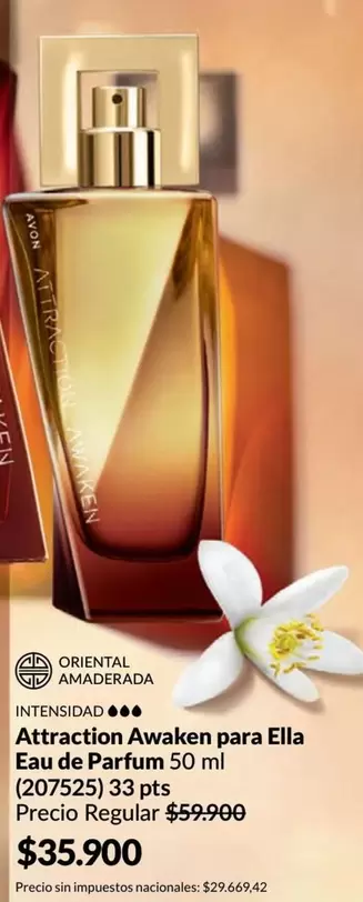 Avon - Attraction Awaken para Ella