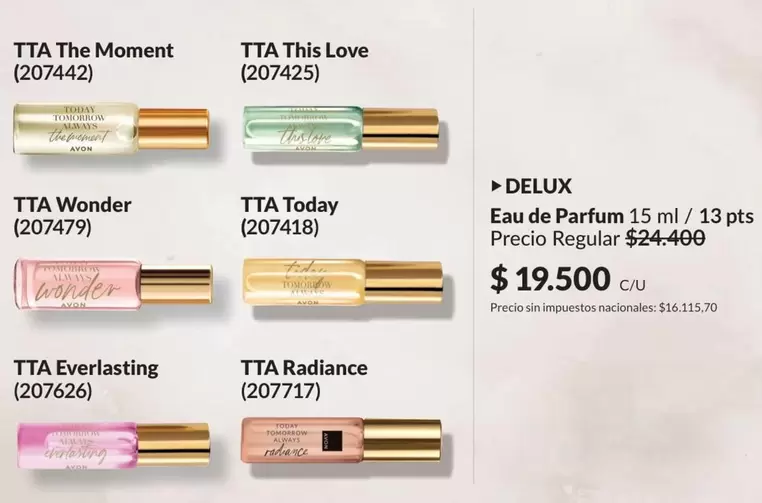 Delux - The Moment (207442), This Love (207425), Wonder (207479), Today (207418), Everlasting (207626), Radiance (207717)